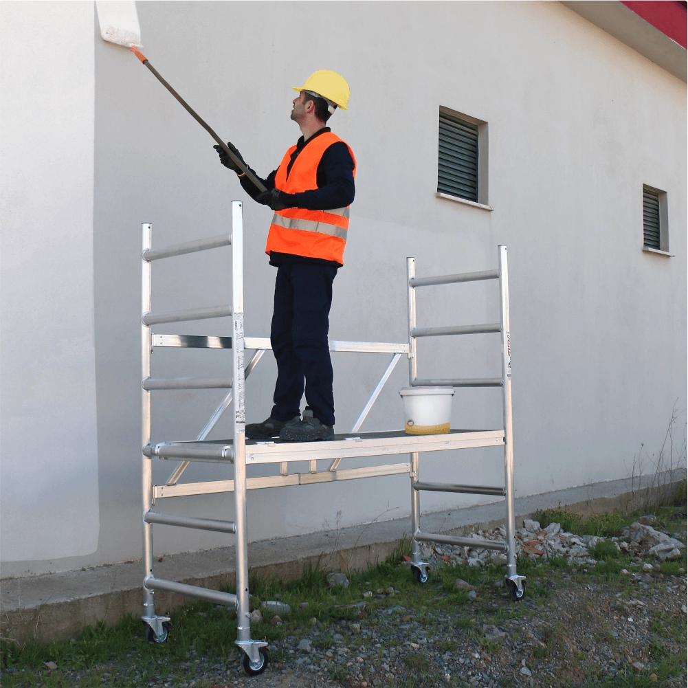 ProTUBE F90 Schela mobila profesionala din aluminiu H lucru 2,7 m [1]