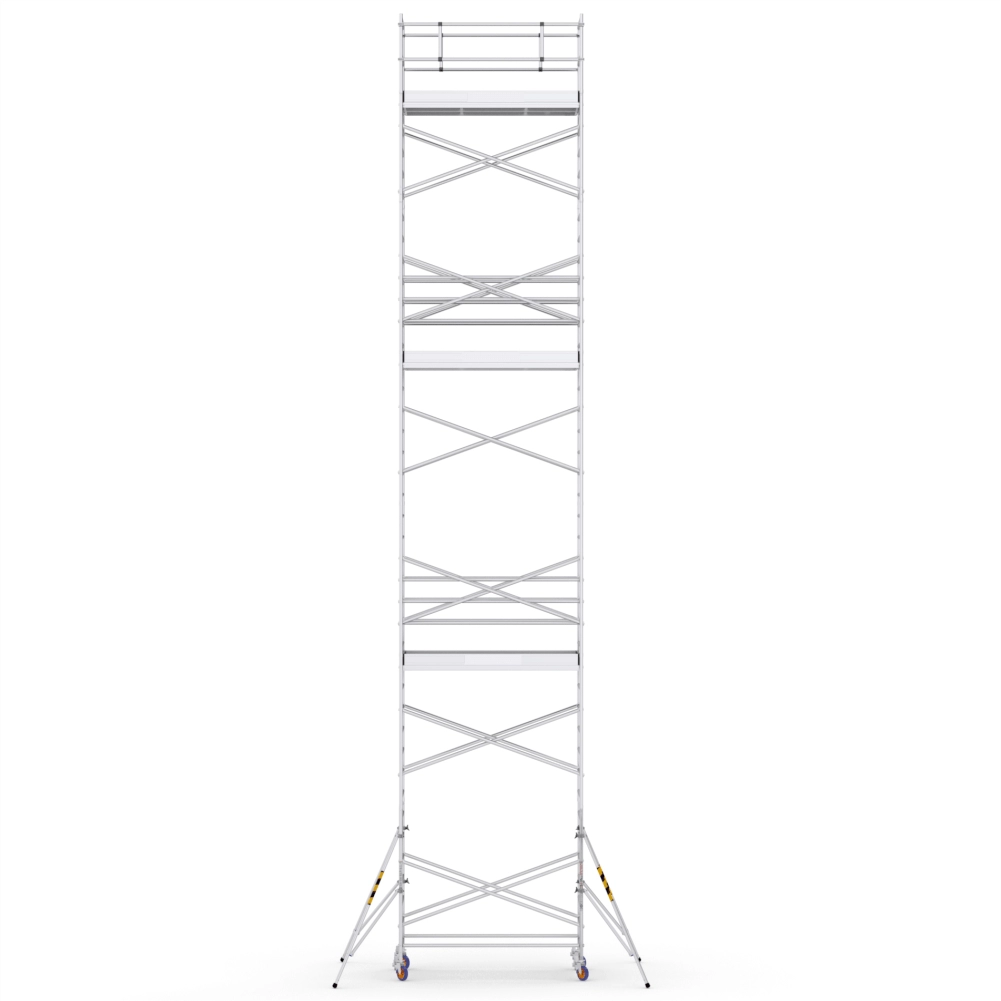 ProTUBE L14 Schela mobila profesionala din aluminiu H lucru 13,8m [1]