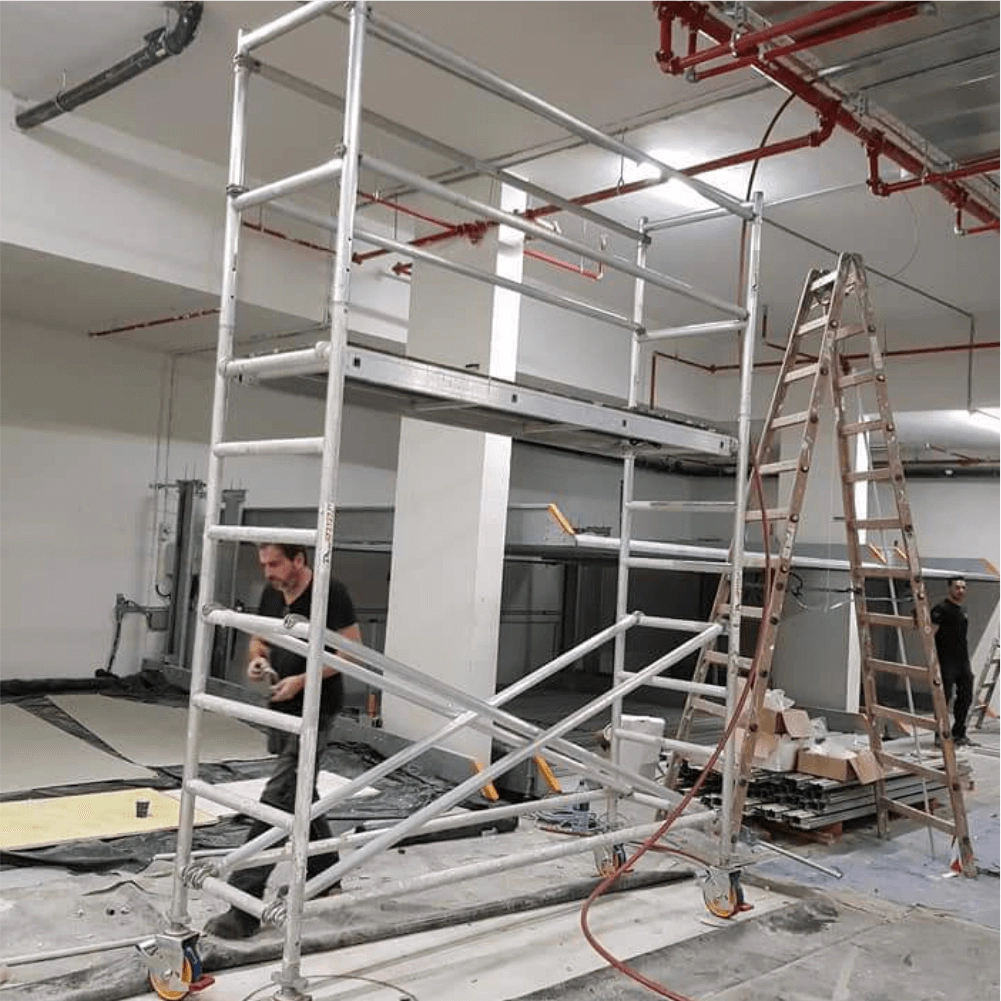 ProTUBE S10 Schela mobila profesionala din aluminiu H lucru 10,4m [3]