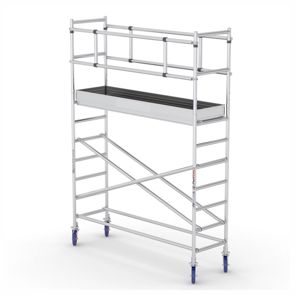 Schele mobile - ProTUBE S4 Schela mobila profesionala din aluminiu H lucru 4,1m