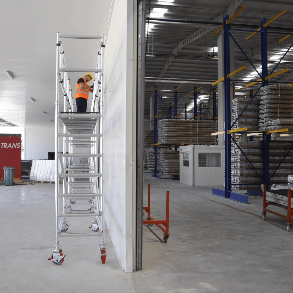 ProTUBE S4 Schela mobila profesionala din aluminiu H lucru 4,1m [2]