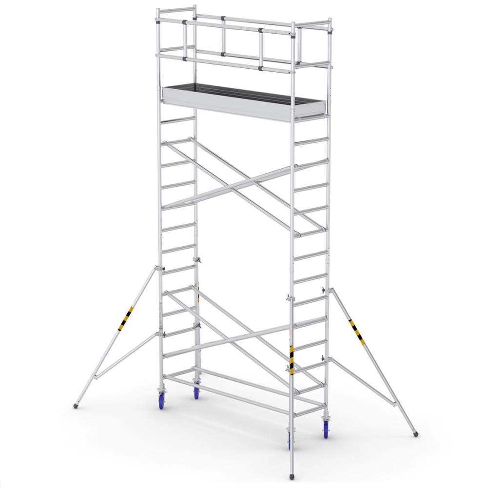 Schele mobile - ProTUBE S6 Schela mobila profesionala din aluminiu H lucru 6,2m