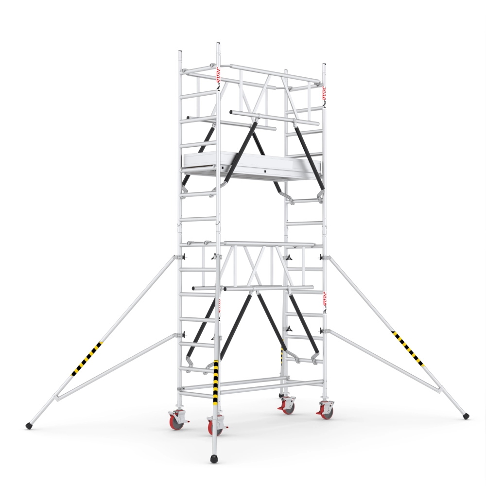 Schele mobile - ProTUBE SN5.2 Schela mobila profesionala din aluminiu H lucru 5,2m