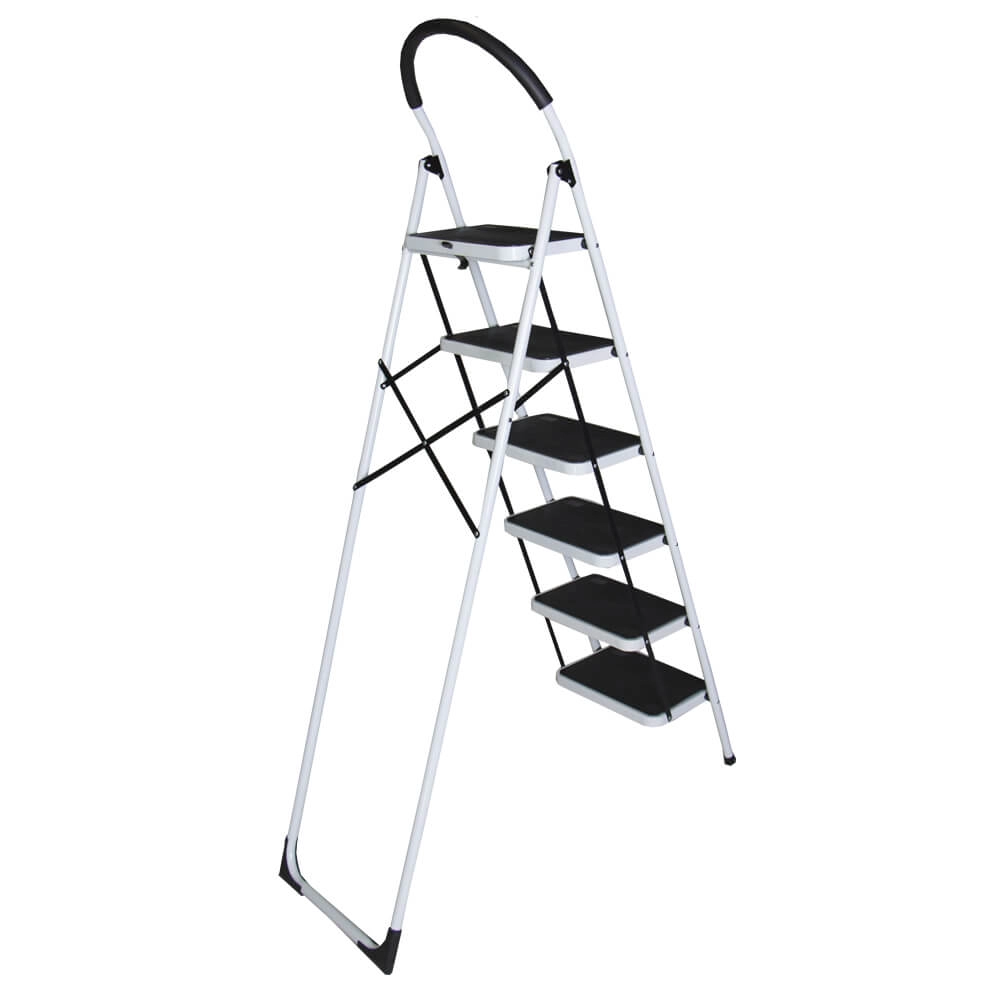 Scara otel BISONTE STR0206 6 trepte, inaltime maxima 145 cm pentru interior [1]