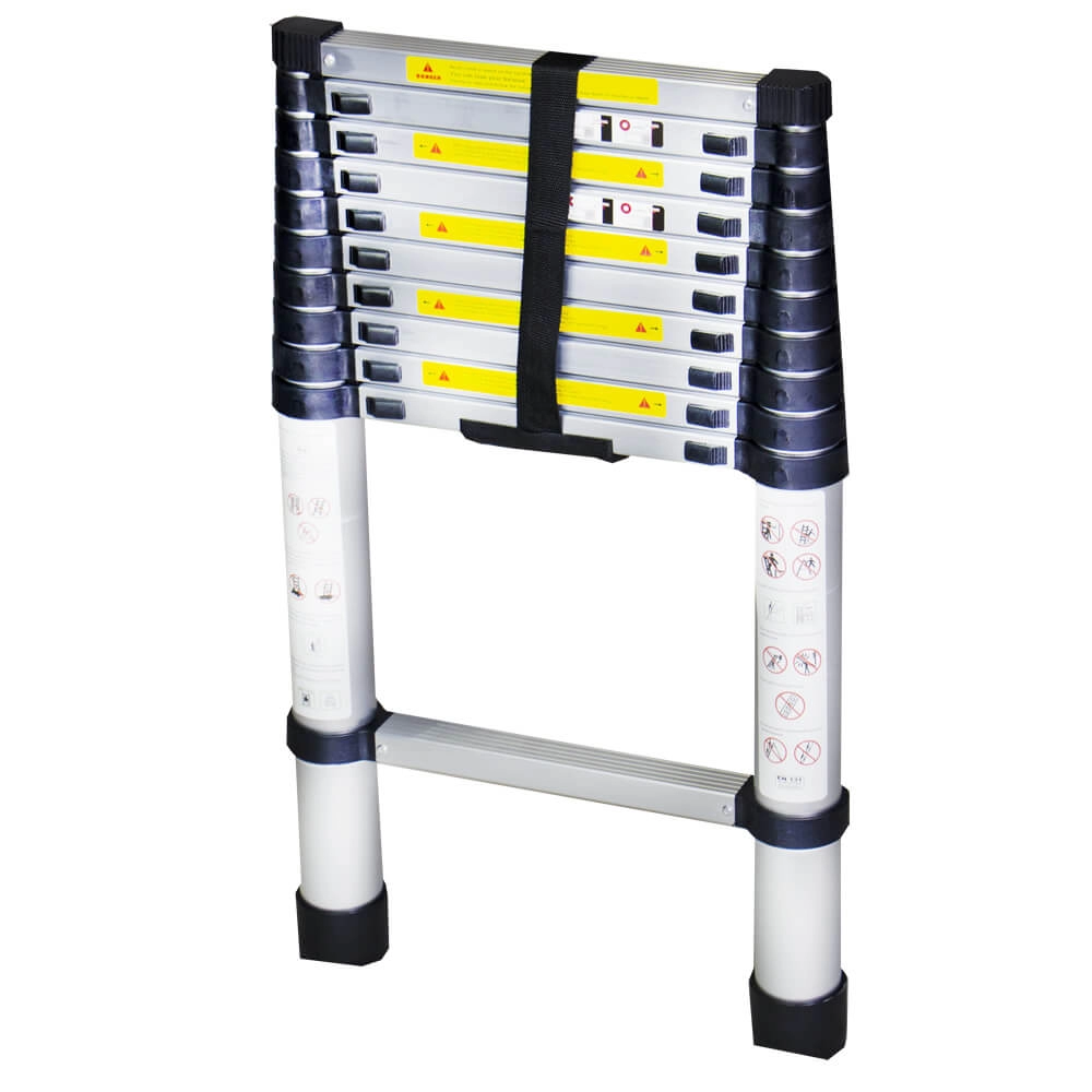Scara telescopica aluminiu Bisonte STR1032 11 trepte inaltime maxima 3.20 m [2]