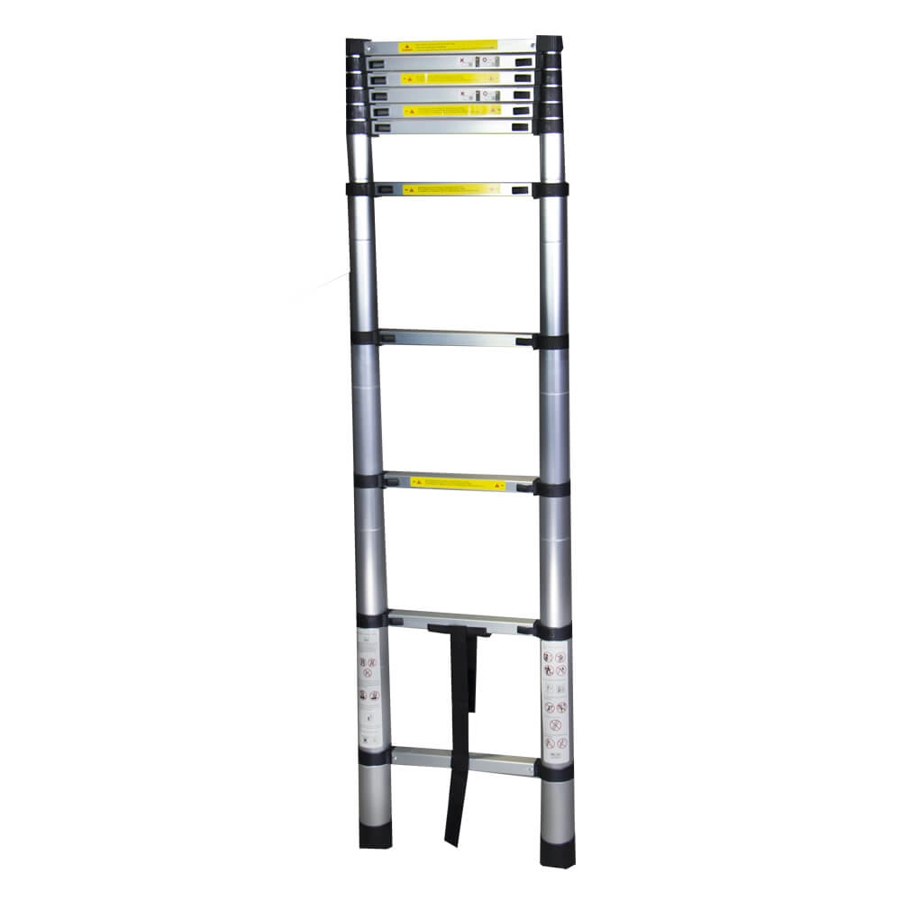 Scara telescopica aluminiu Bisonte STR1032 11 trepte inaltime maxima 3.20 m [1]