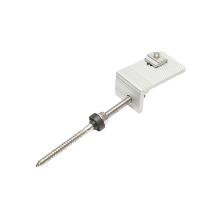 Sisteme de pompare - Sunpal Set clema L acoperis tabla cu bolt M8x250mm fixare sina panou solar