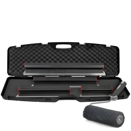Produse - Set gletiere profesionale 0.3mm cu trafalet si cutie speciala - 6 piese