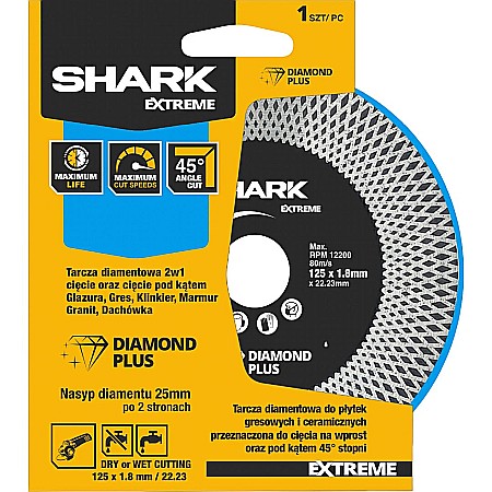 Discuri diamantate si carote - Disc diamantat de 125mm cu prindere M14