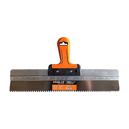 Gletiere, spacluri si mistri - Spaclu lat cu dinti SOLID 45cm