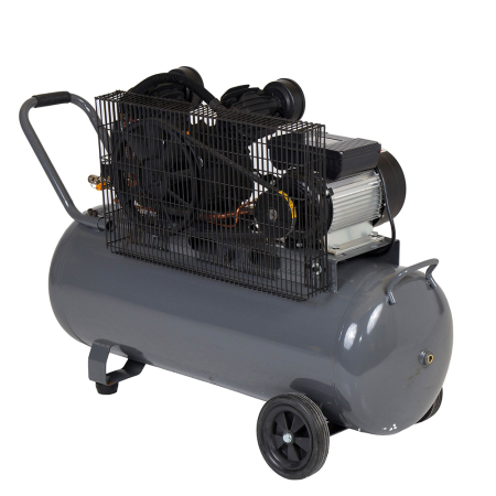 Stager HMV0.25/100 compresor aer, 100L, 8bar, 324L/min, monofazat, angrenare [1]