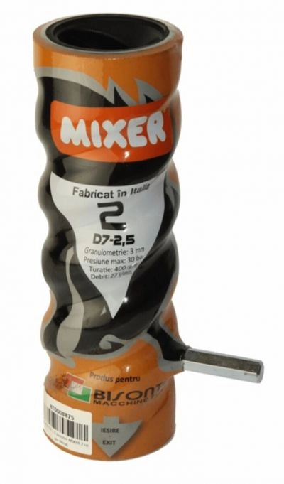 Accesorii scule si utilaje - Stator MIXER 2 drept cu pin blocaj D7-2.5