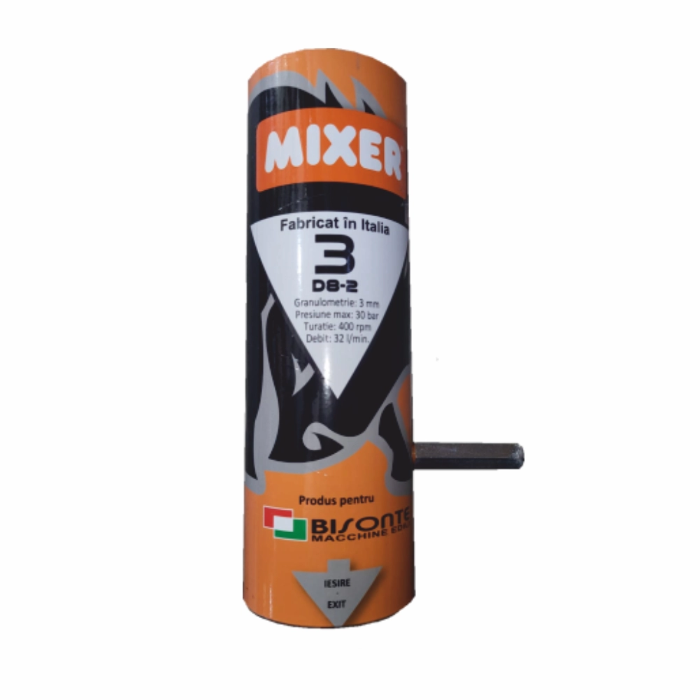Accesorii scule si utilaje - Stator MIXER 3 D8-2 drept cu pin