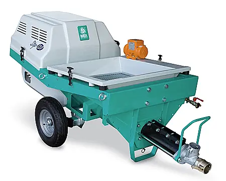 Produse - Pompa de tencuit Imer Step 120 400V debit 17-35 l/min materiale traditionale