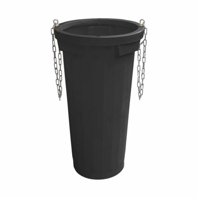 Tubulatura de evacuare moloz - Tub standard pentru evacuare deseuri, TEKCNOPLAST (NEGRU)