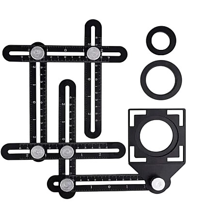 Sablon rigla marcator din aluminiu pentru carotare [1]