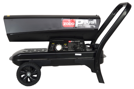 Incalzitoare de aer - Zobo PLUS-K80W Tun de aer cald, ardere directa, 20kW, 230V, 400mc