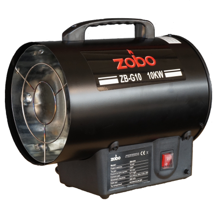 Incalzitoare de aer - Zobo ZB-G10 aeroterma gaz 10 kW, 300mc