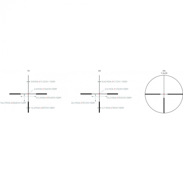 KITE OPTICS LUNETA K6 HD 1-6X24/IRA4I/30MM [4]