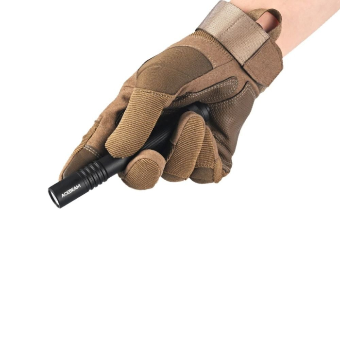 Lanterna profesionala reincarcabila Acebeam Pokelit 2AA, 600 lumeni, 101 m, negru [3]