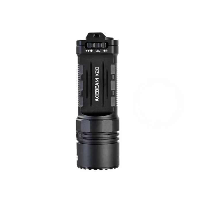 Lanterna profesionala reincarcabila Acebeam X20 BLACK Luxeon HL4X, 10000 lumeni, 440 m [1]