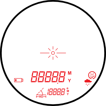 TELEMETRU HAWKE ENDURANCE LRF1500 HIGHT O-LED 6X21 [2]