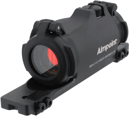 Red-dot - Dispozitiv ochire Aimpoint Micro H2 pentru arme semiautomate cu sina de 11-13mm