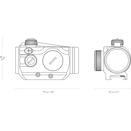 HAWKE RED DOT SIGHT VANTAGE RD 1X30 [1]