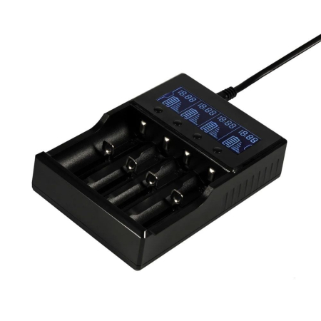 Accesorii Lanterne - Incarcator de baterii universal Acebeam A4