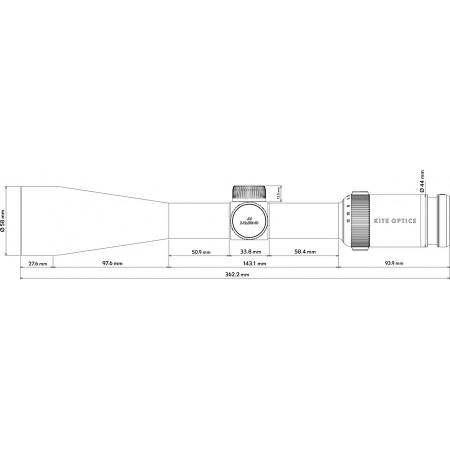 KITE OPTICS LUNETA K6 HD 2-12X50/IRA4I/30MM [2]