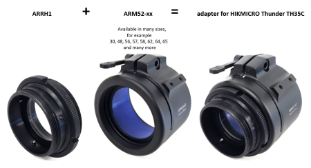 Reductie Rusan M52x0.75 Hikmicro Thunder Gen. 1 [1]