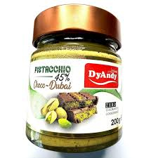 Creme Patiserie - Crema Pistacchio Choco-Dubai, DyAndy Nuts, 200g