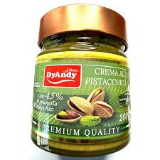 Produse - Crema tartinabila cu fistic 45%, DyAndy Nuts, 200 g