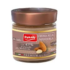 Produse - Crema tartinabila cu migdale, DyAndy Nuts, 200g