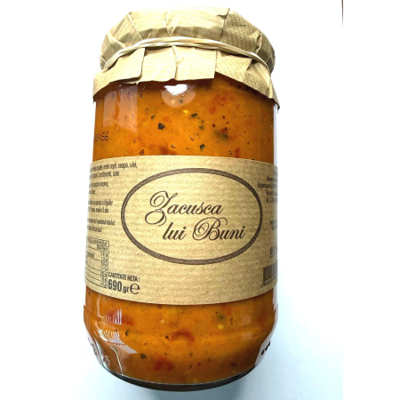 Conserve - Zacusca lui Buni, L'Atelier Gourmand, 690g