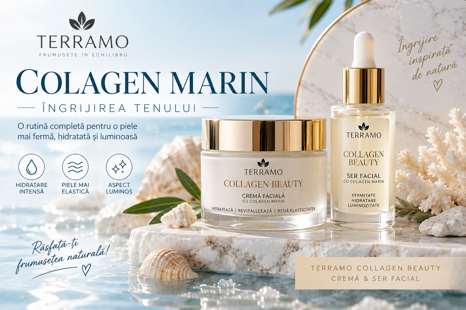 Colagenul marin în produsele cosmetice: ce este și cum îl incluzi în rutina de îngrijire