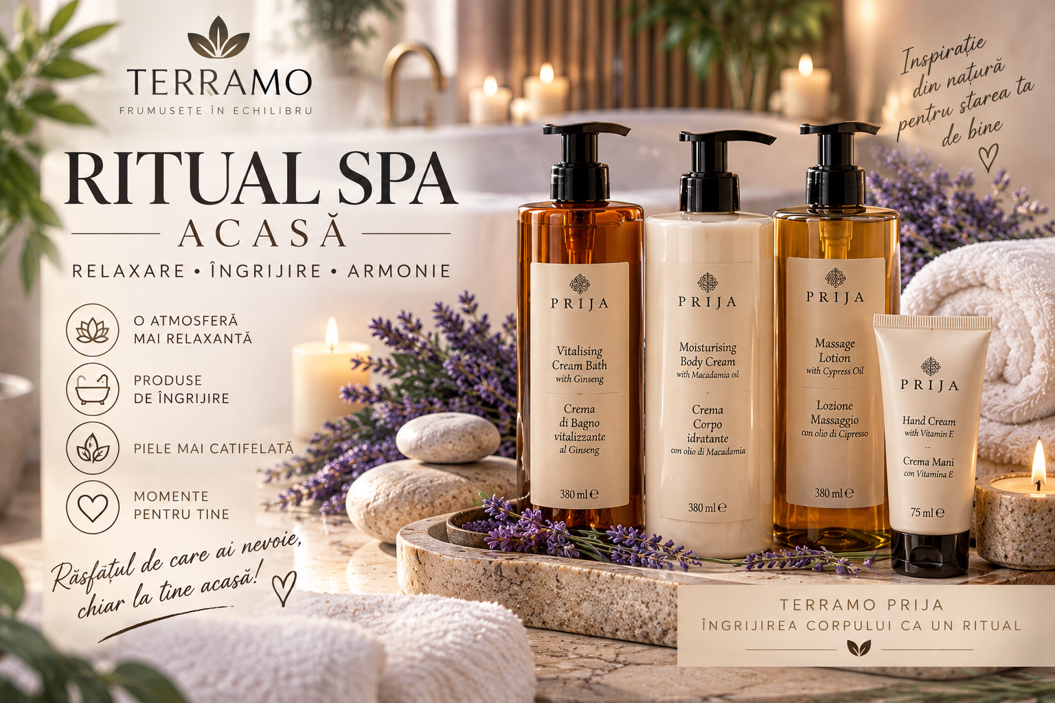 Cum îți creezi un ritual SPA acasă? 5 pași pentru relaxare și îngrijire