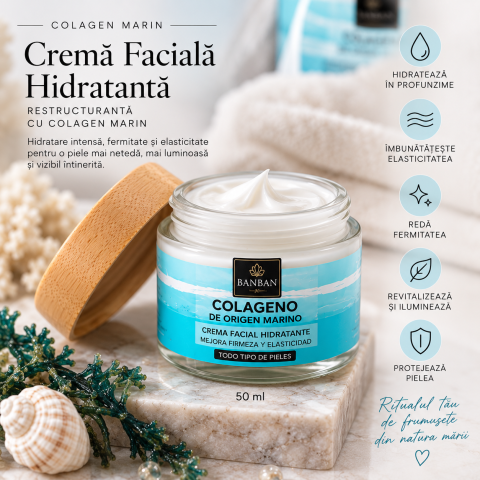 Set Cadou TERRAMO Collagen Beauty cu Cremă și Serum Colagen Marin [3]