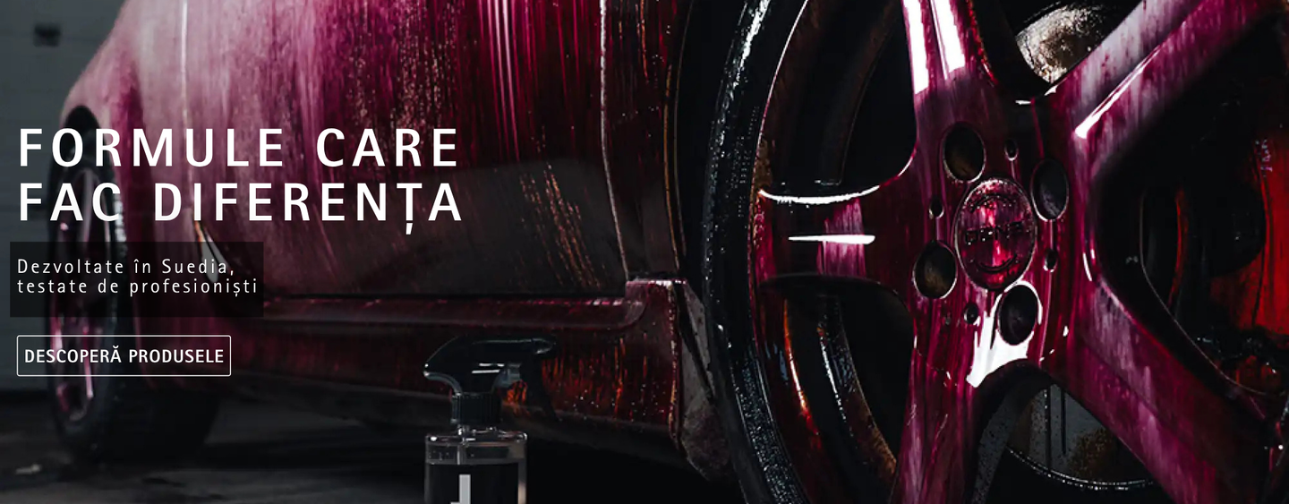 Formule Premium pentru detailing dezvoltate in Suedia de profesioniști