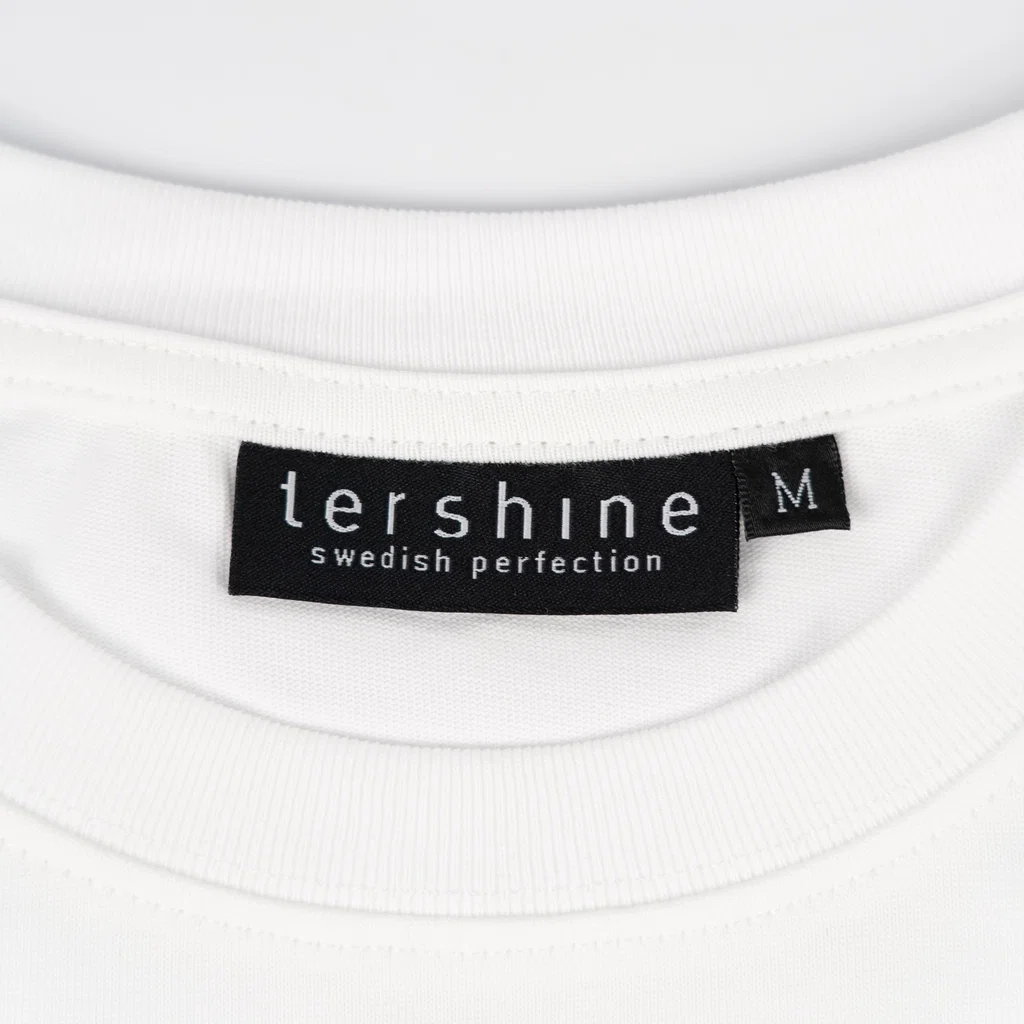 Tricou oversized alb, 275 gsm, logo mic pe piept, mărimea XL [3]