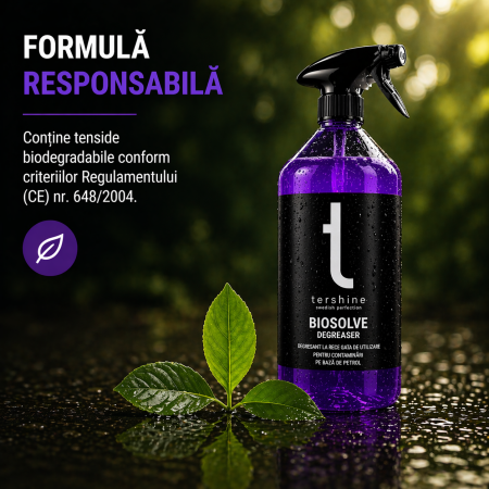 Biosolve 1 L degresant la rece gata de utilizare pentru asfalt, gudron și ulei [9]