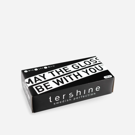  Soluții Curățare - Tershine Mănuși Nitril Negre 100 buc