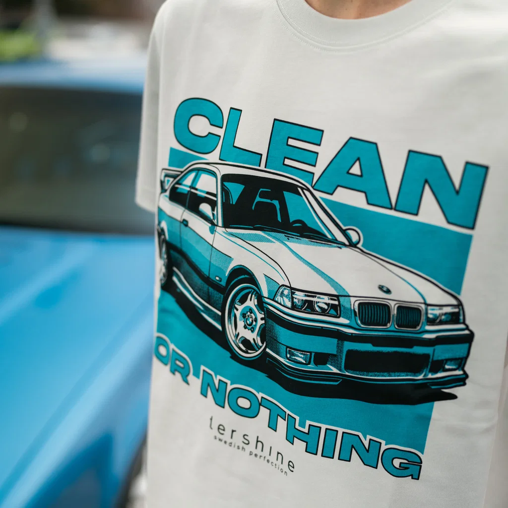 Tricou negru croială clasică cu BMW M3 E36 [4]