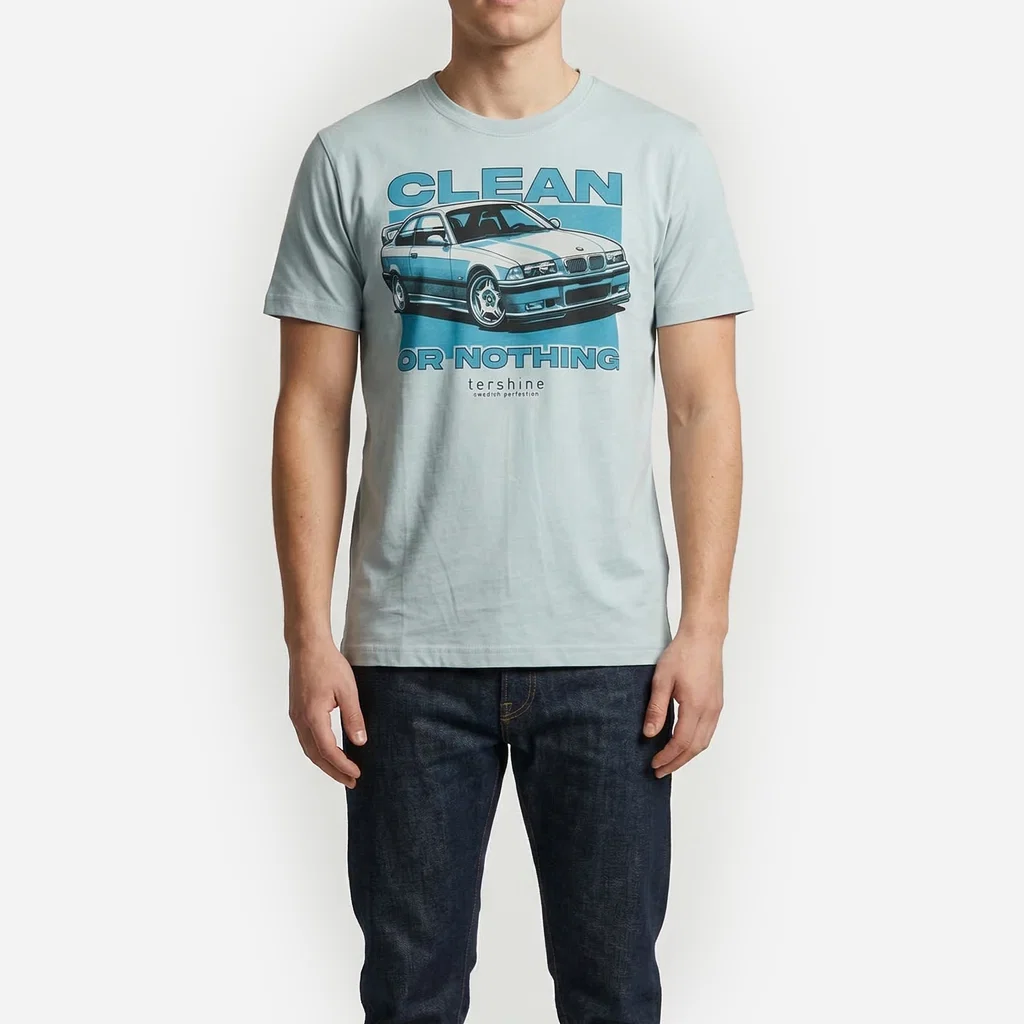 Tricou negru croială clasică cu BMW M3 E36 [1]