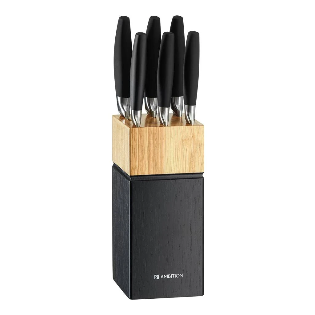 Set cutite Ambition Magnat, 7 piese, cu bloc din lemn [2]