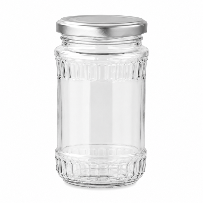 Borcan din sticla 370 ml cu capac metalic Twist-Off [2]