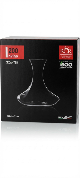 Decantor pentru vin RCR Invino 200 cl - Cristal Luxion, Made in Italy [3]
