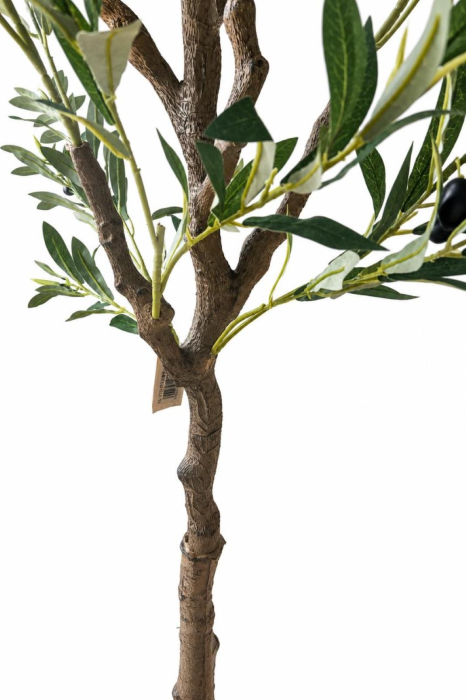 Maslin artificial decorativ cu masline, 180 cm [4]