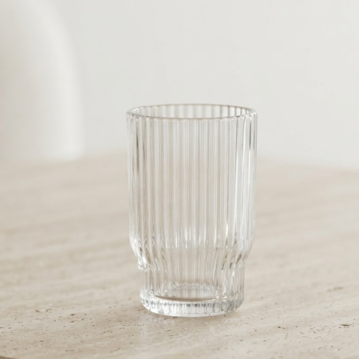 Pahar din sticla striata Ambition Rillet, 346 ml [3]