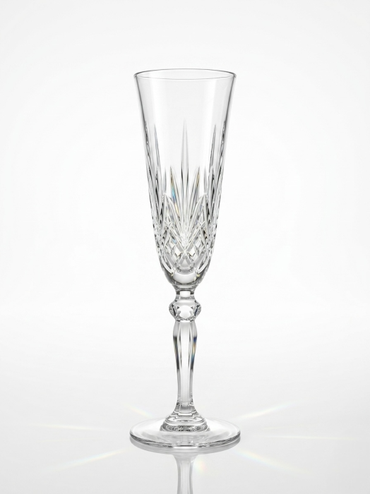 Set 6 pahare de sampanie din cristal Luxion Melodia RCR, 160 ml [2]